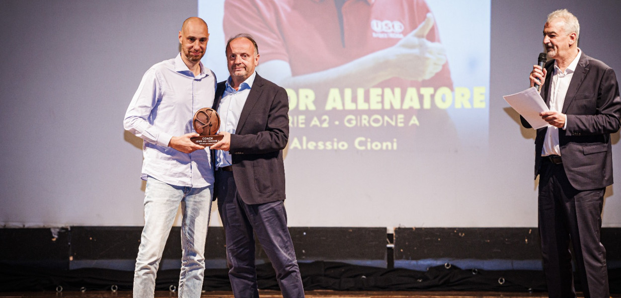 Alessio Cioni premiato da Andrea Capobianco