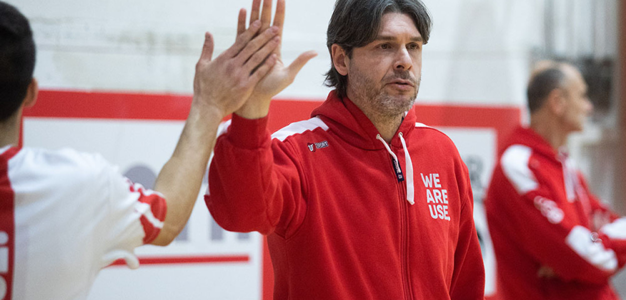 Coach Giovanni Battista Bassi
