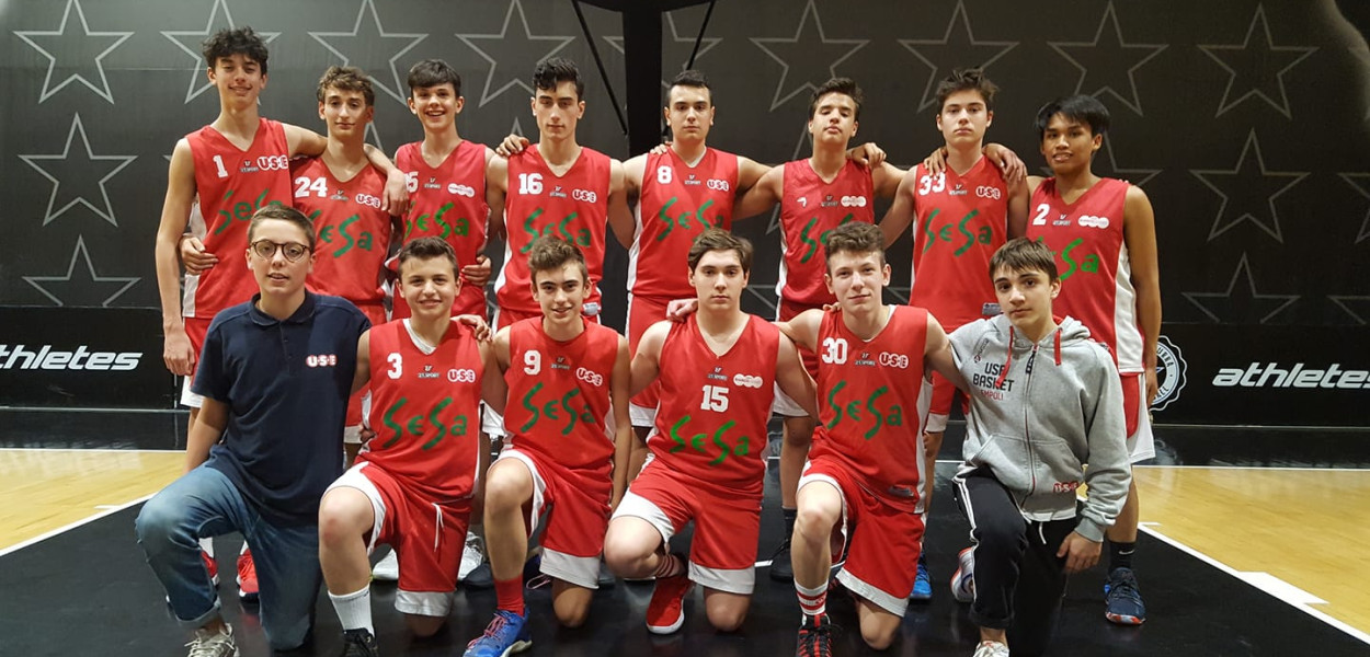 L'Under 15 Eccellenza che ha vinto lo spareggio di Roma