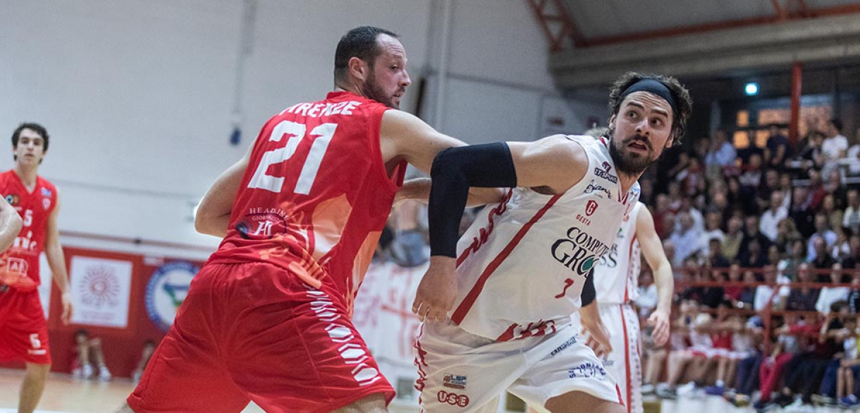Daniele Sesoldi nel match di andata