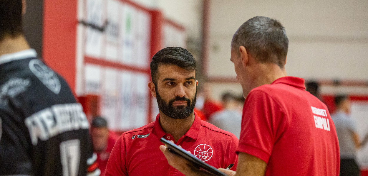 Renato Quartuccio, coach dell'Under 19 Eccellenza