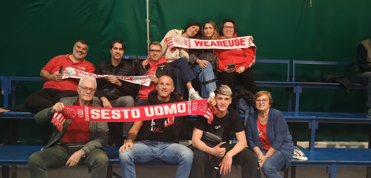 I tifosi biancorossi presenti a Roma