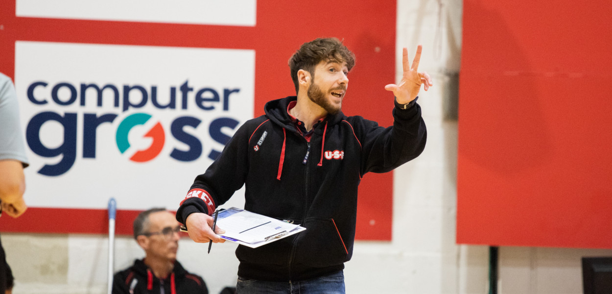 Davide Elmi, assistente di coach Valentino